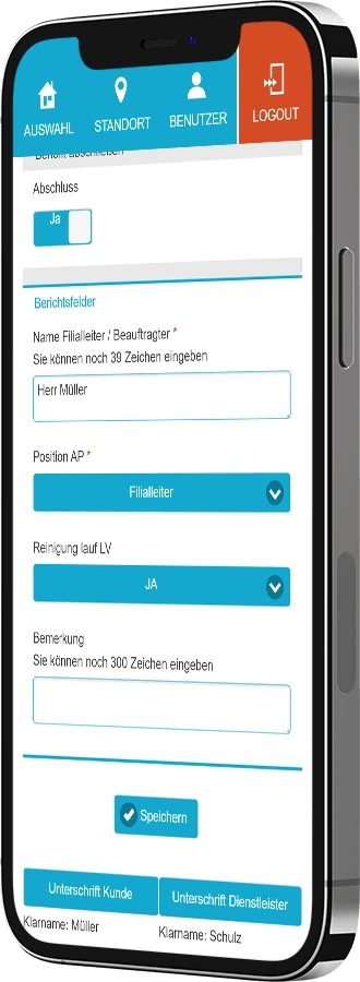 Mobiles Berichtswesen auf dem Smartphone